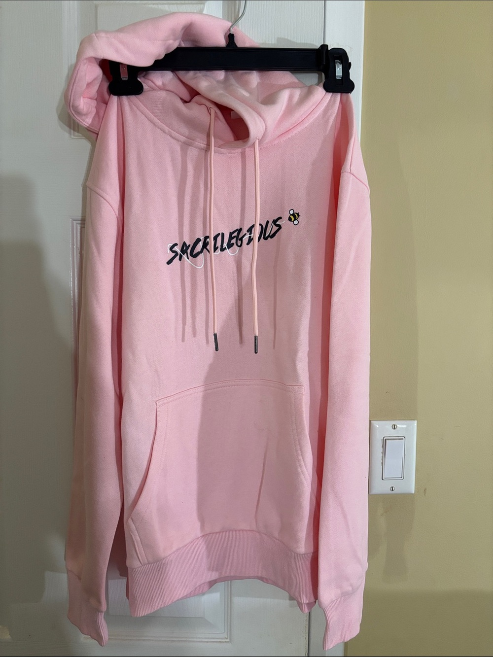 Pink Hoodie Sweater